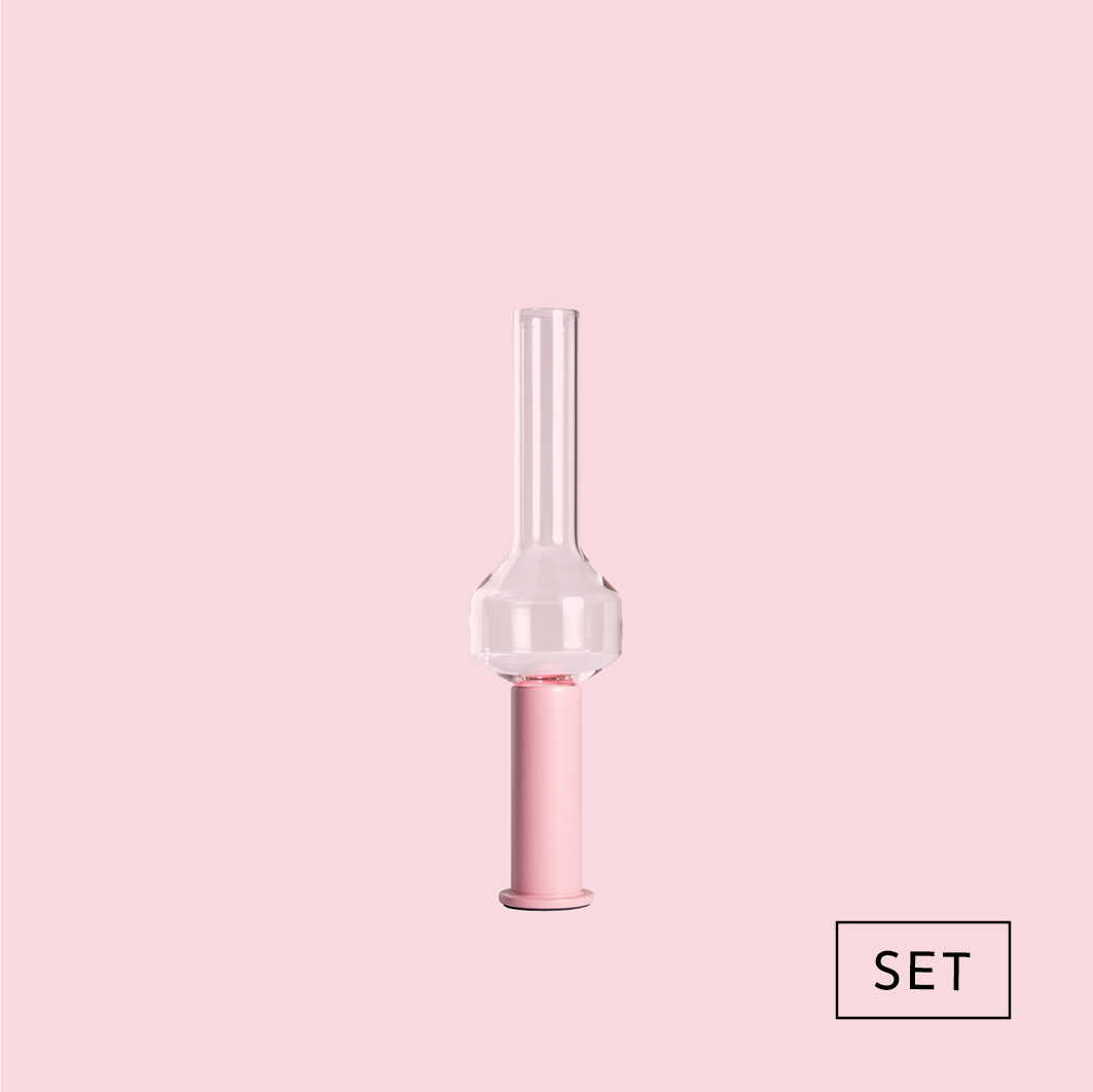 Candlestick and vase bulbous | ZW.02 + ZW.10.01 