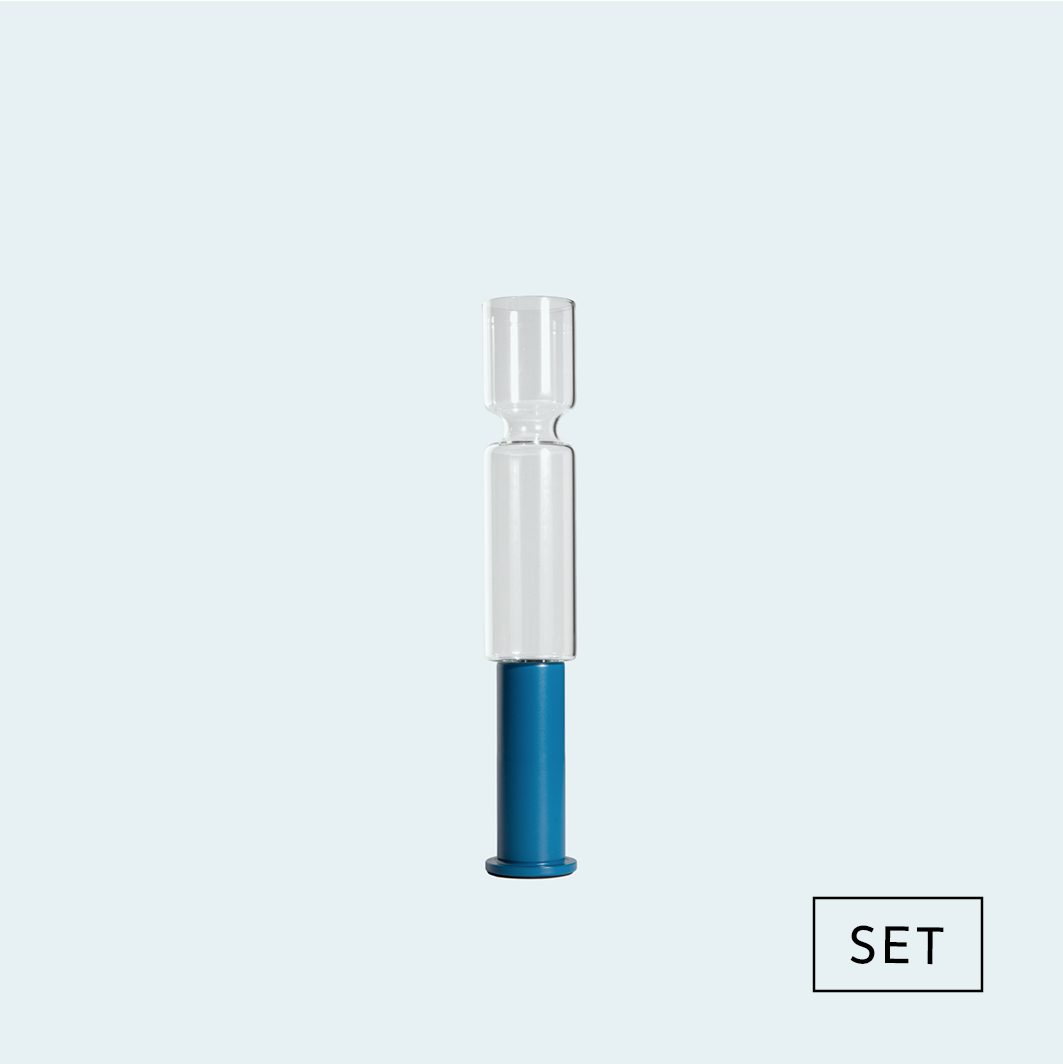 Candlestick and vase straight | ZW.02 + ZW.10.02