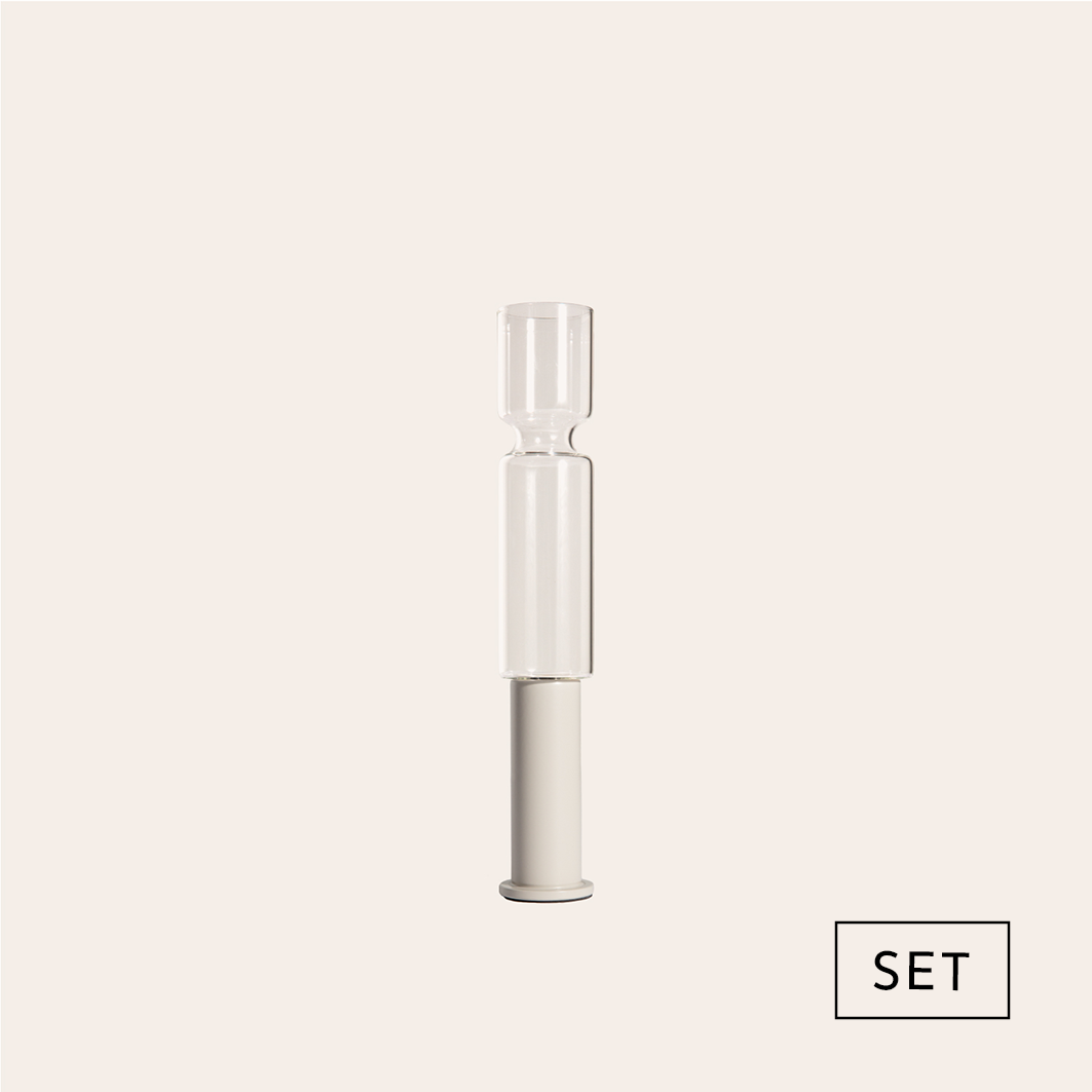 Candlestick and vase straight | ZW.02 + ZW.10.02