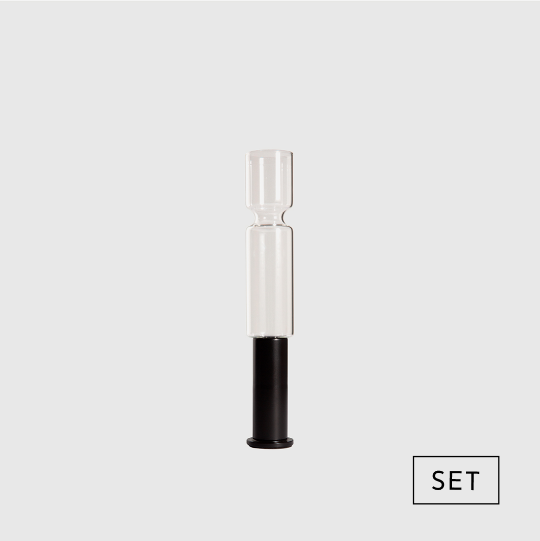 Candlestick and vase straight | ZW.02 + ZW.10.02